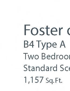 B4 Type A 2Bed_2Bath B4 Type A 2Bed_2Bath at Foster on the Park, Durham, 27701